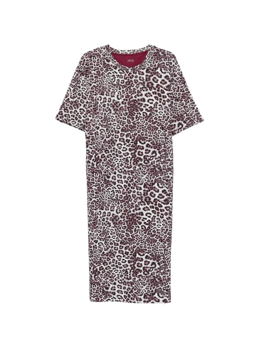 MARCCAIN Midikleid mit Animal-Print - Weiß