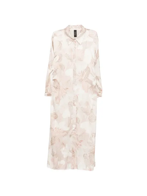 MARCCAIN floral -pattern midi dress
