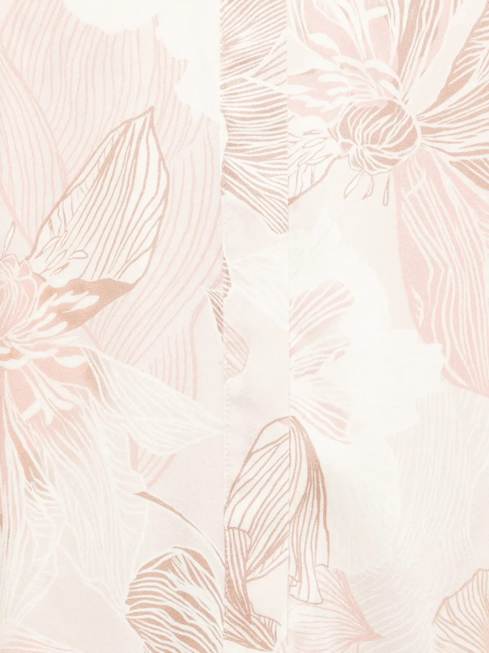 MARCCAIN Midi-jurk met bloemen-patroon Beige