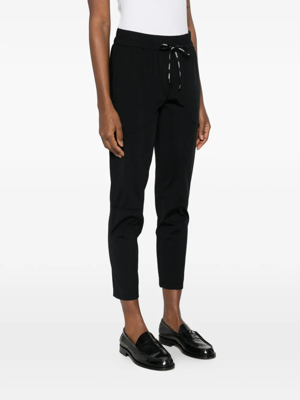  Marccain Rhodos Drawstring Trousers - Black 