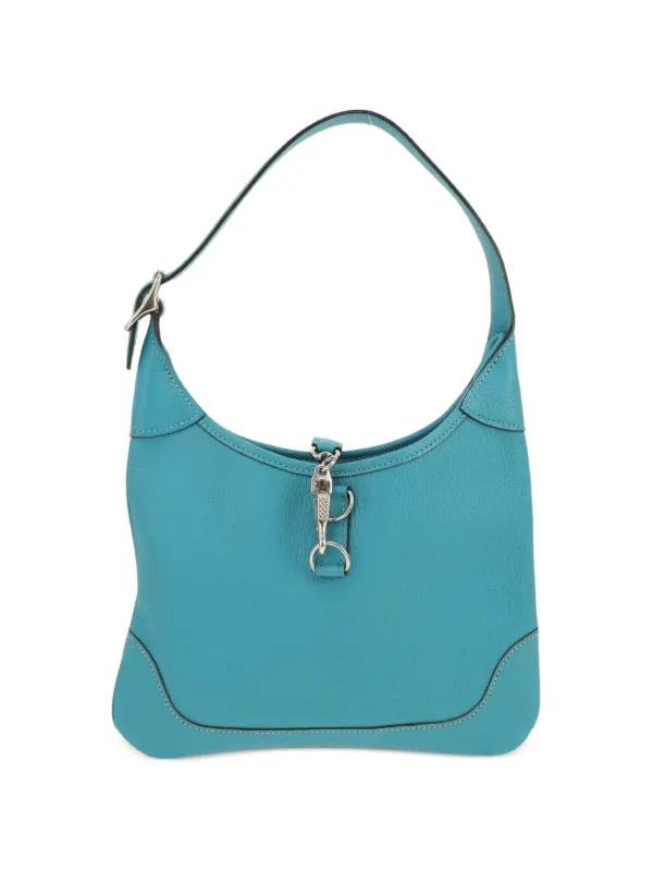 Hermès Pre-owned 2005 Mini Trim Shoulder Bag in Blue
