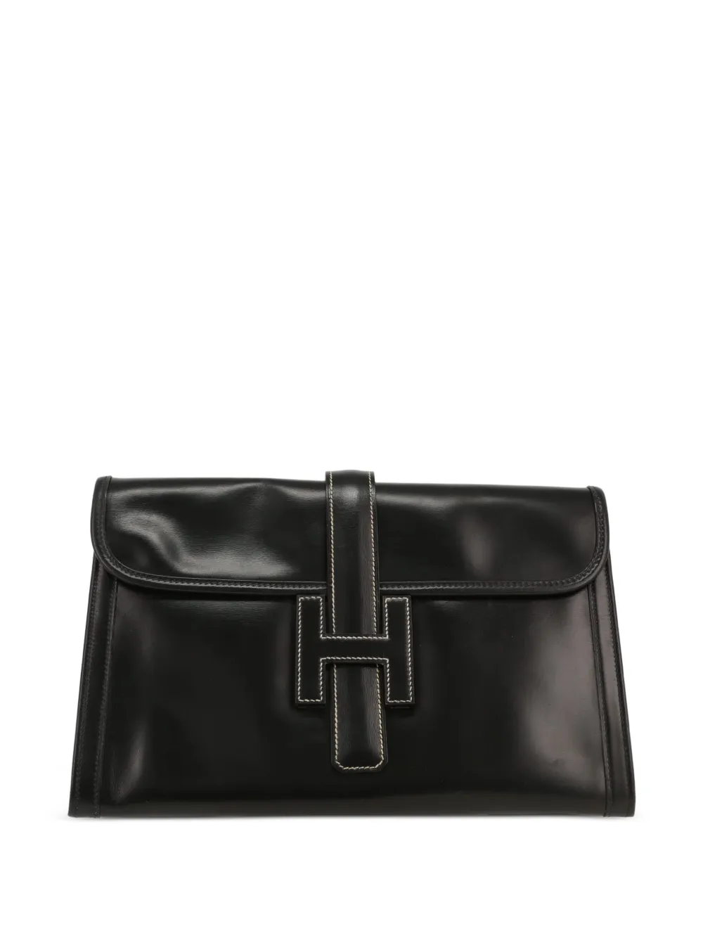 Hermès Pre-Owned 1985 Jige clutch bag - Nero