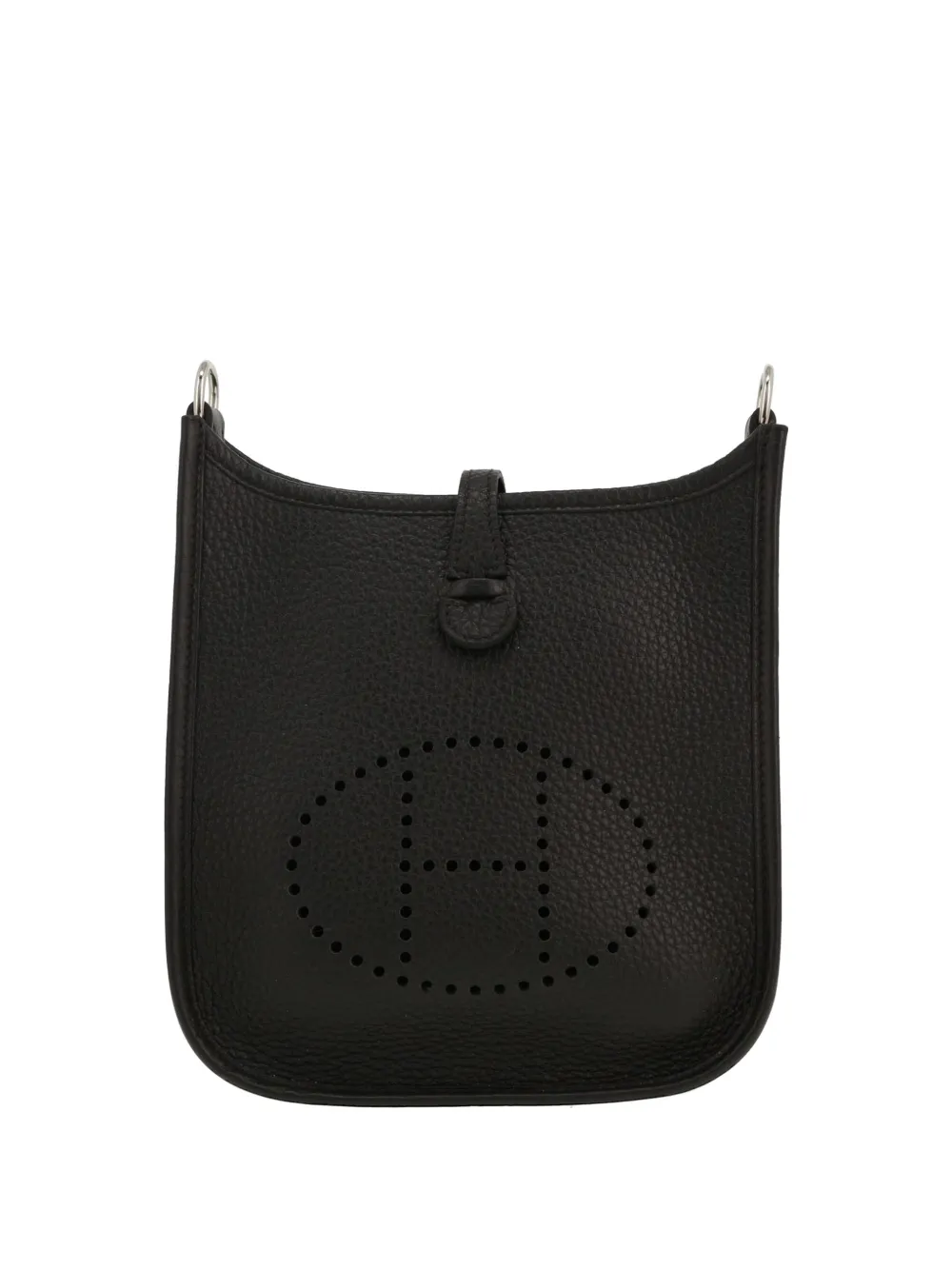 Hermès Pre-Owned 2024 Evelyne leather mini shoulder bag - Nero