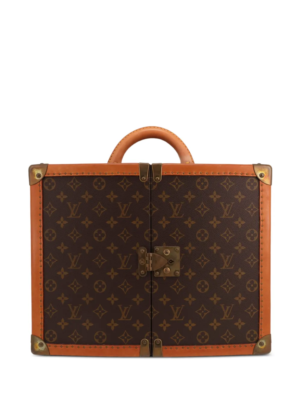 Louis Vuitton Pre-Owned Sharon Stone monogram vanity case - Marrone