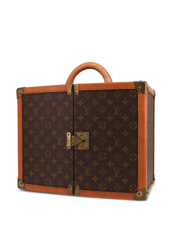 ルイヴィトン　ケース　レア　LOUISVUITTON Louis Vuitton Pre-Owned Sharon Stone Monogram Vanity Case | Brown