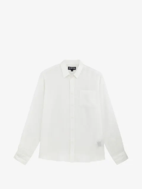 Vilebrequin embroidered button-up shirt