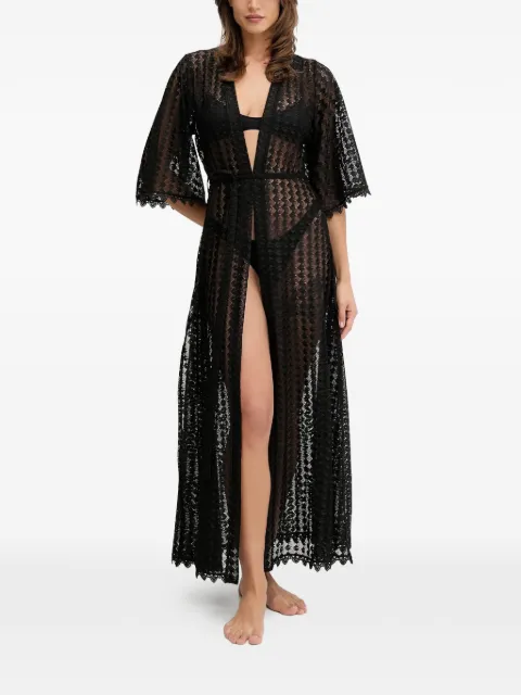 Melissa Odabash Kaftan Tali com cinto