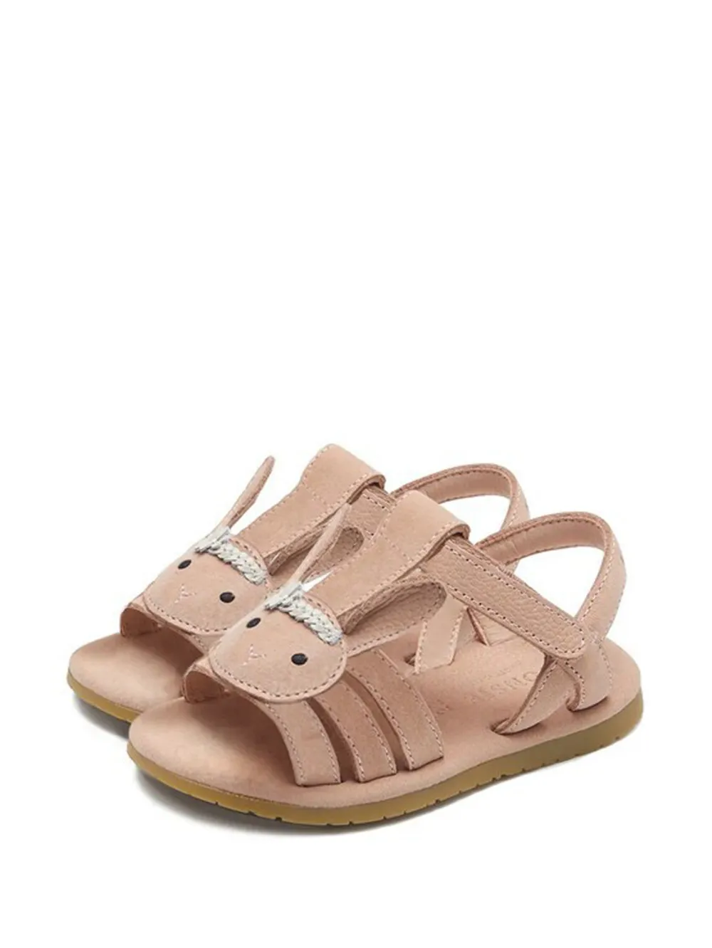 Donsje rabbit-appliqué sandals - Rosa