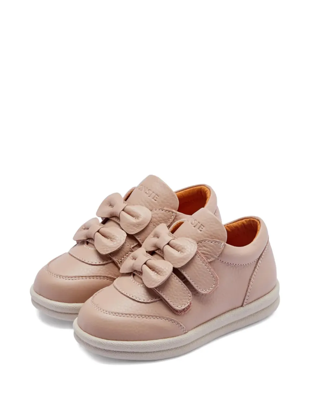 Donsje Zoena bow-strap sneakers - Rosa