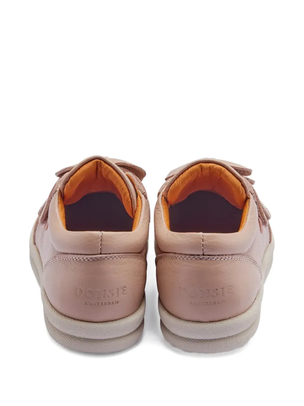 Donsje Zoena bow-strap sneakers Roze