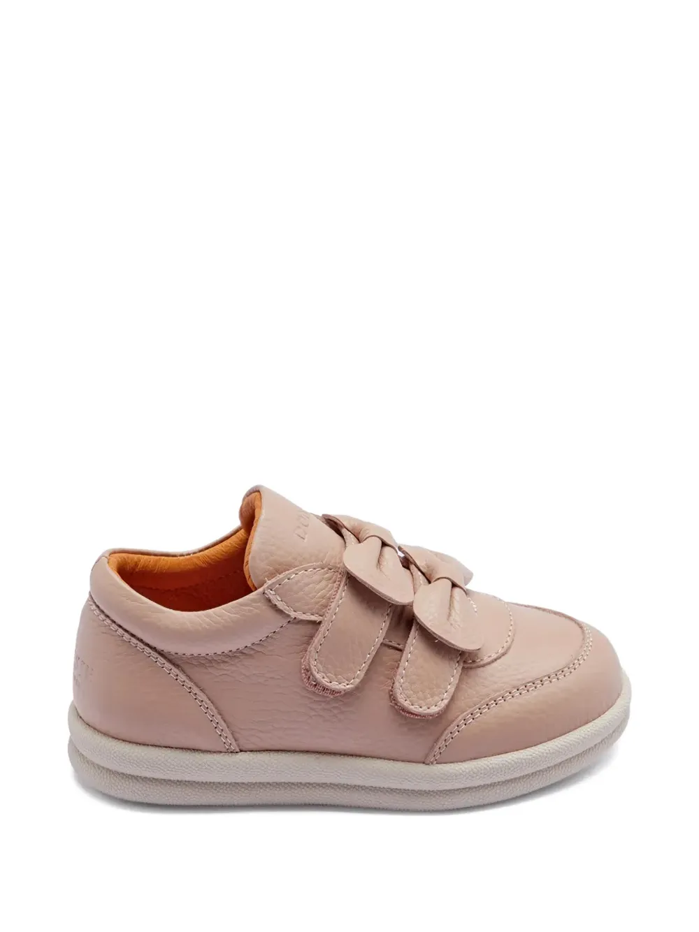Donsje Zoena bow-strap sneakers Roze