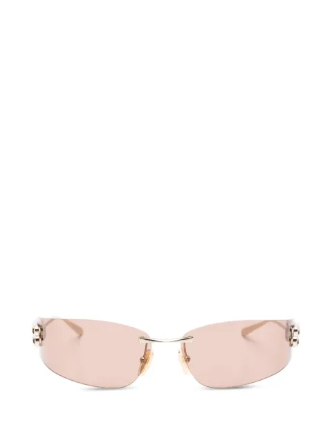 Balenciaga Eyewear Gossip rimless logo sunglasses