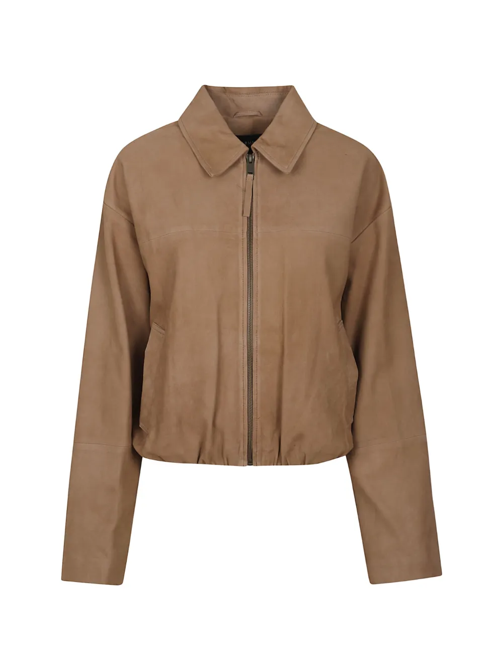 Arma Giacca in pelle scamosciata - Toni neutri