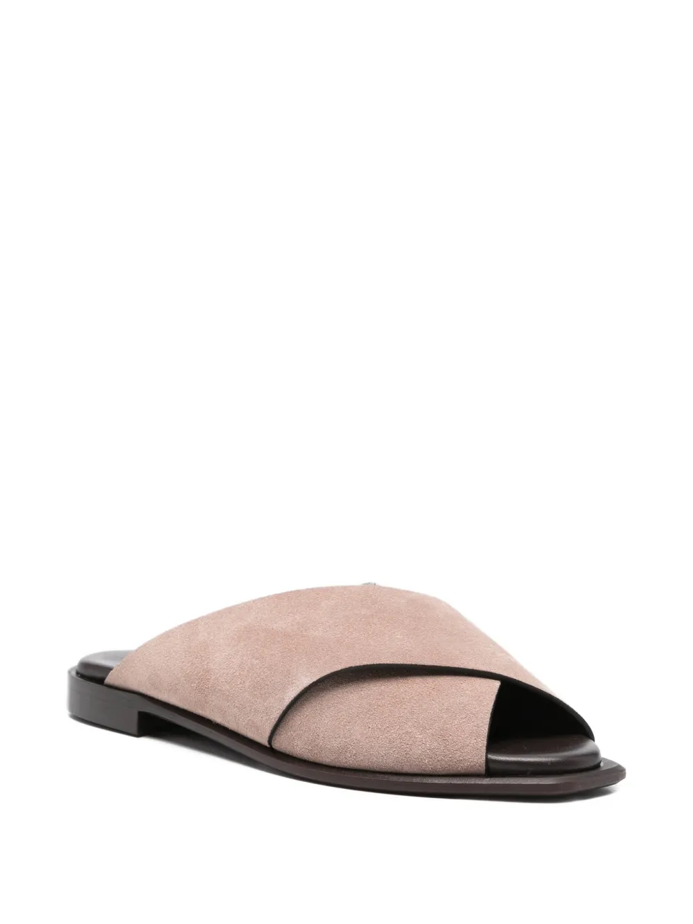 Donnarì Suede Mules - Grey 