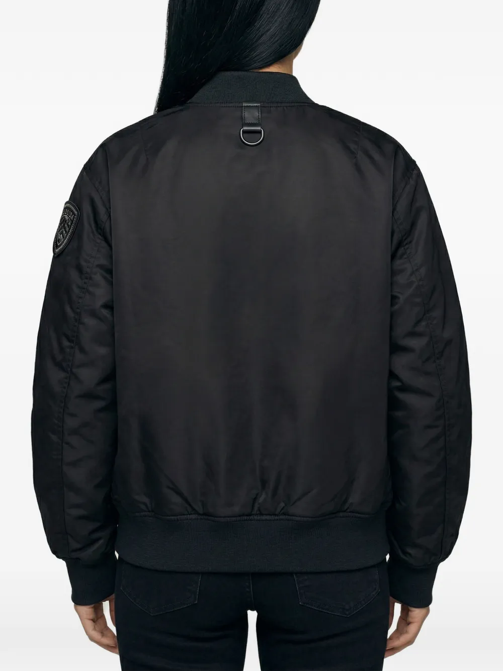  Blauer Zip Bomber Jacket - Black 