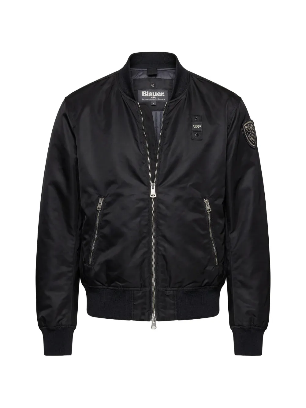 Blauer zip bomber jacket - Nero
