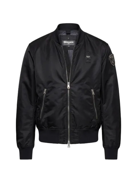 Blauer zip bomber jacket