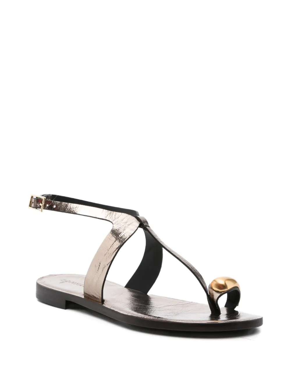  Donnarì Toe-srap Sandals - Gold 