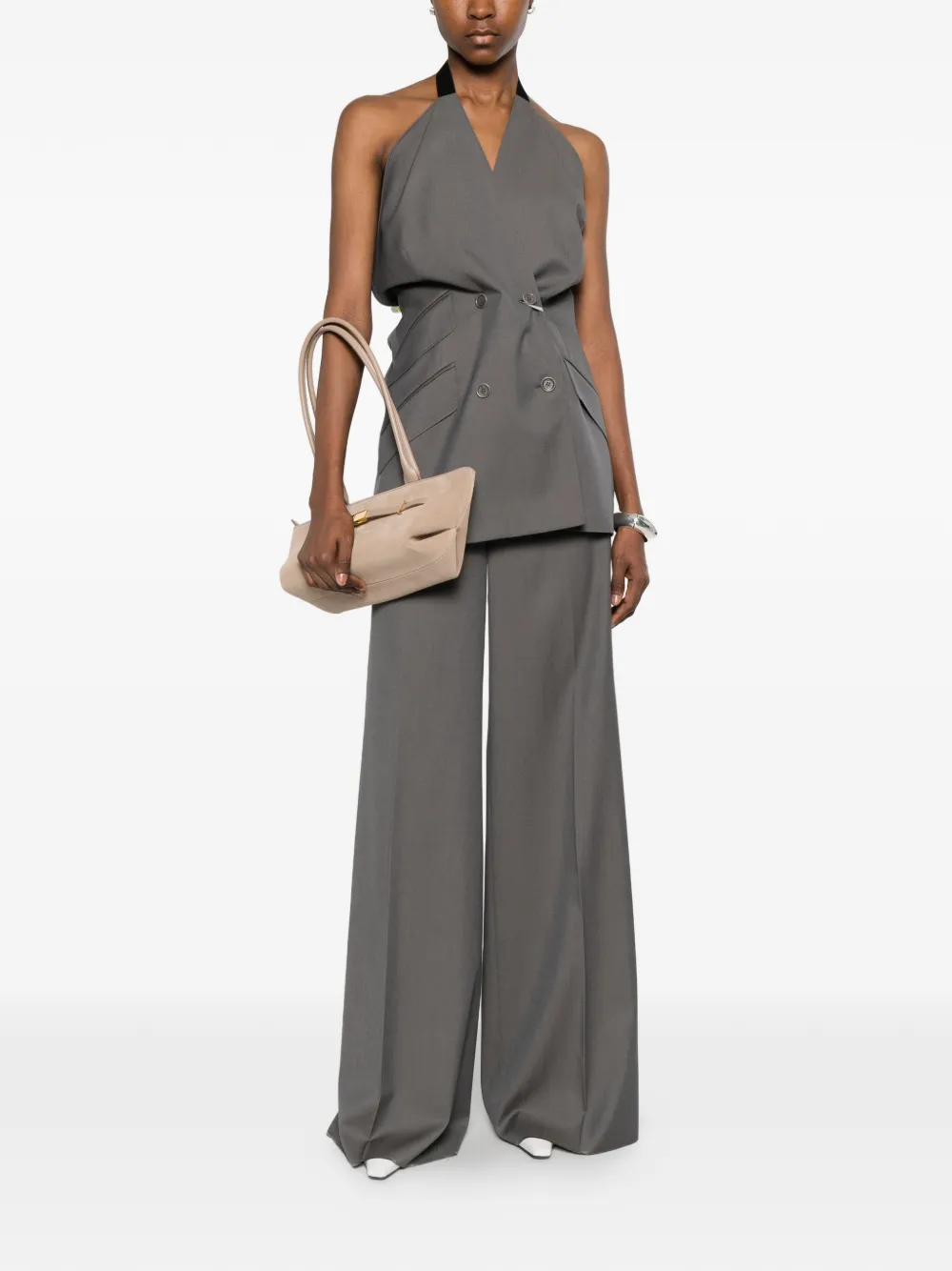 Max Mara Serio broek met zak Grijs