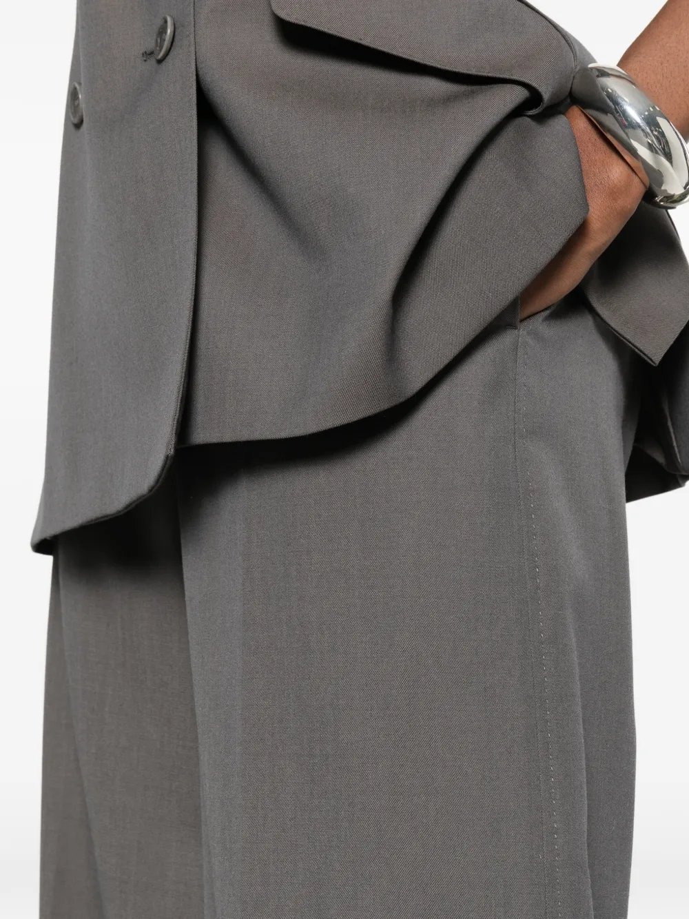 Max Mara Serio broek met zak Grijs