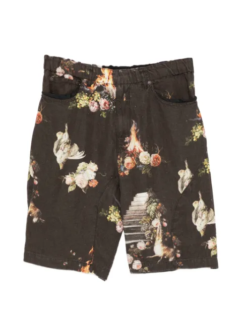 Undercover floral print shorts