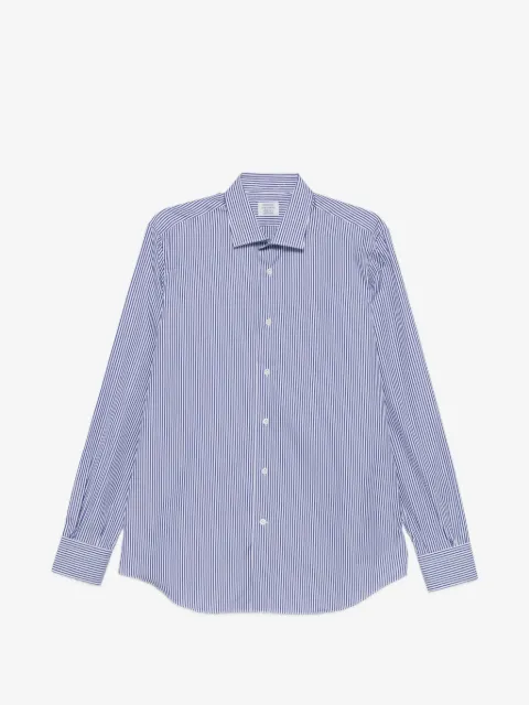 Mazzarelli striped button shirt