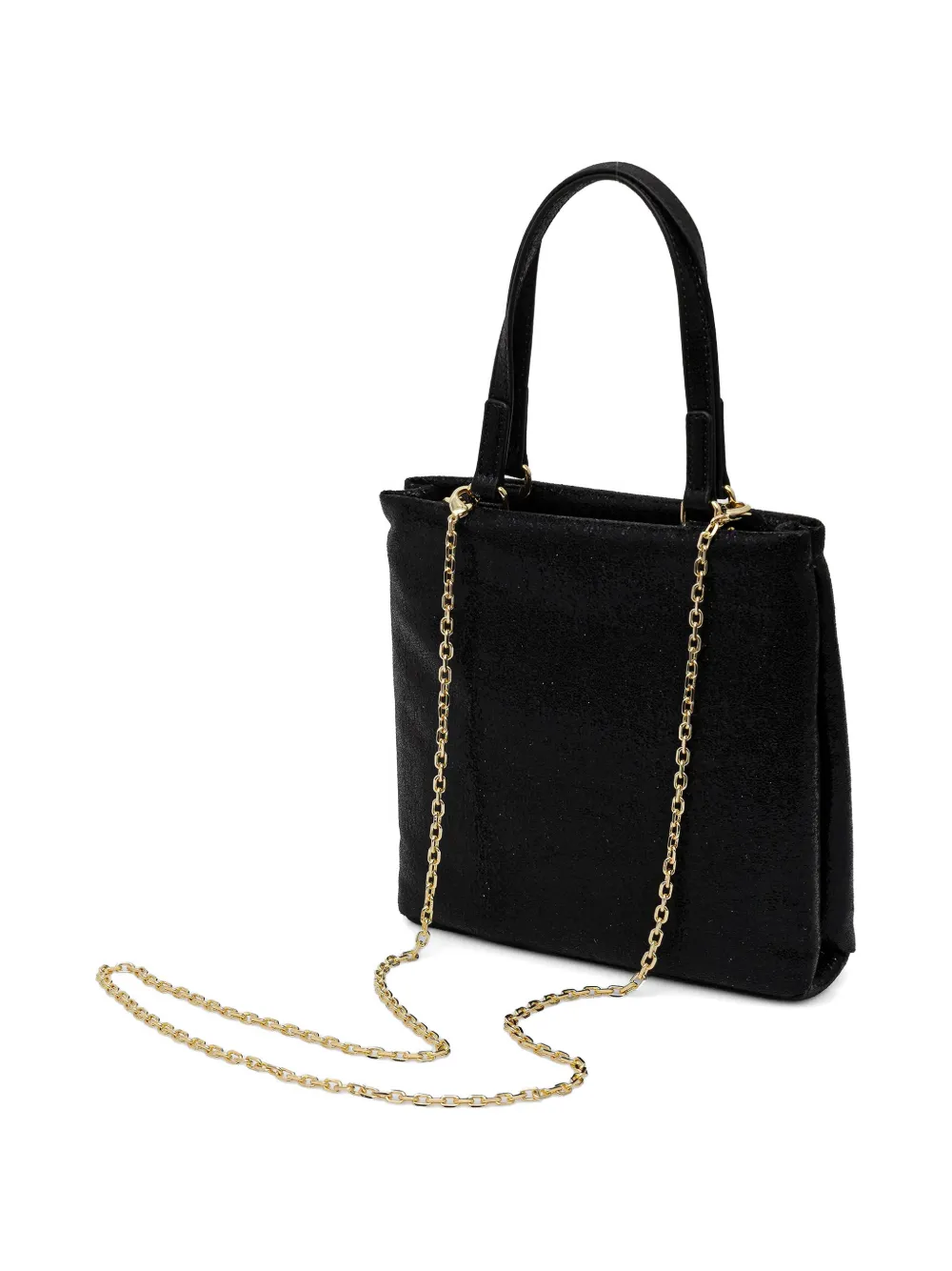 Love Moschino Shopper met verfraaid logo Zwart