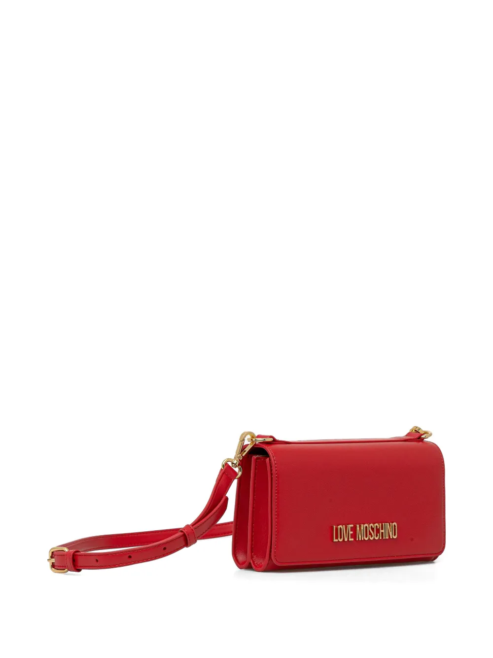 Love Moschino Crossbodytas met logo Rood