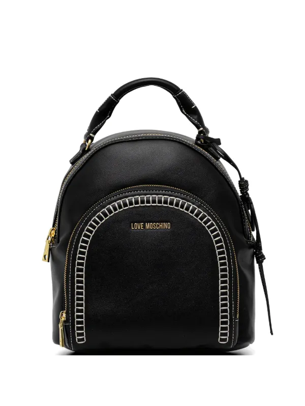 Love Moschino ロゴ バックパック | ブラック | FARFETCH JP