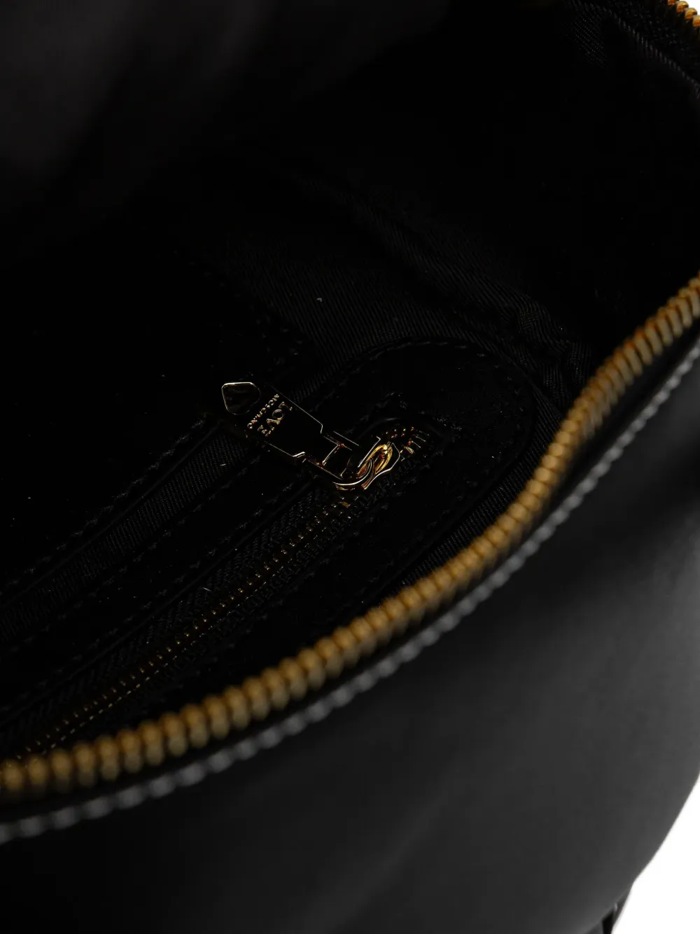 Love Moschino Rugzak met logodetail en handgreep Zwart