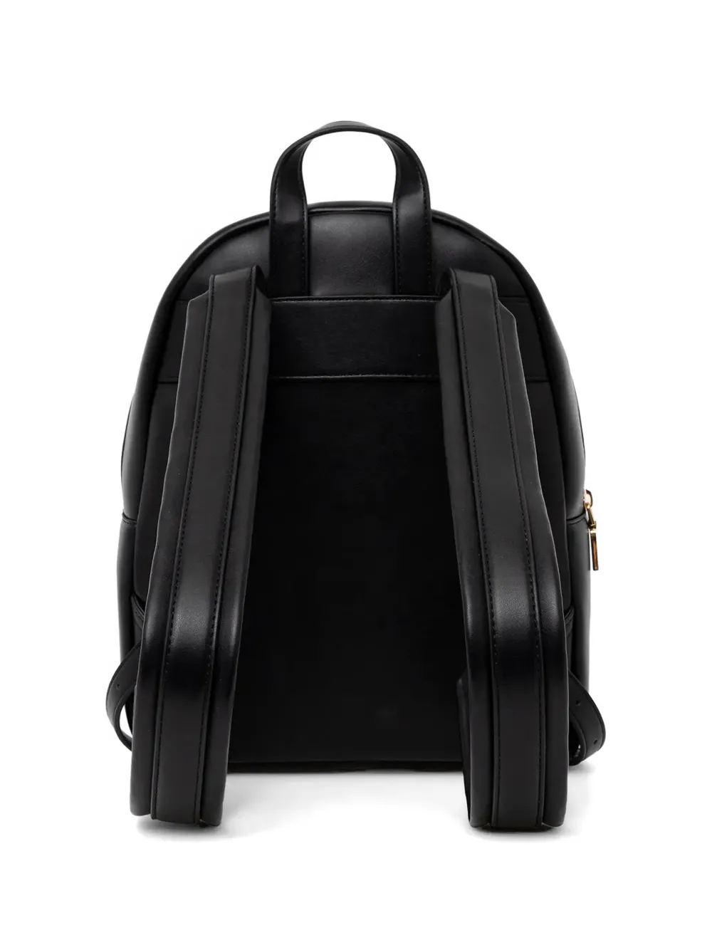 Love Moschino Quilted logo-detail Backpack | Black | FARFETCH CA display picture 1