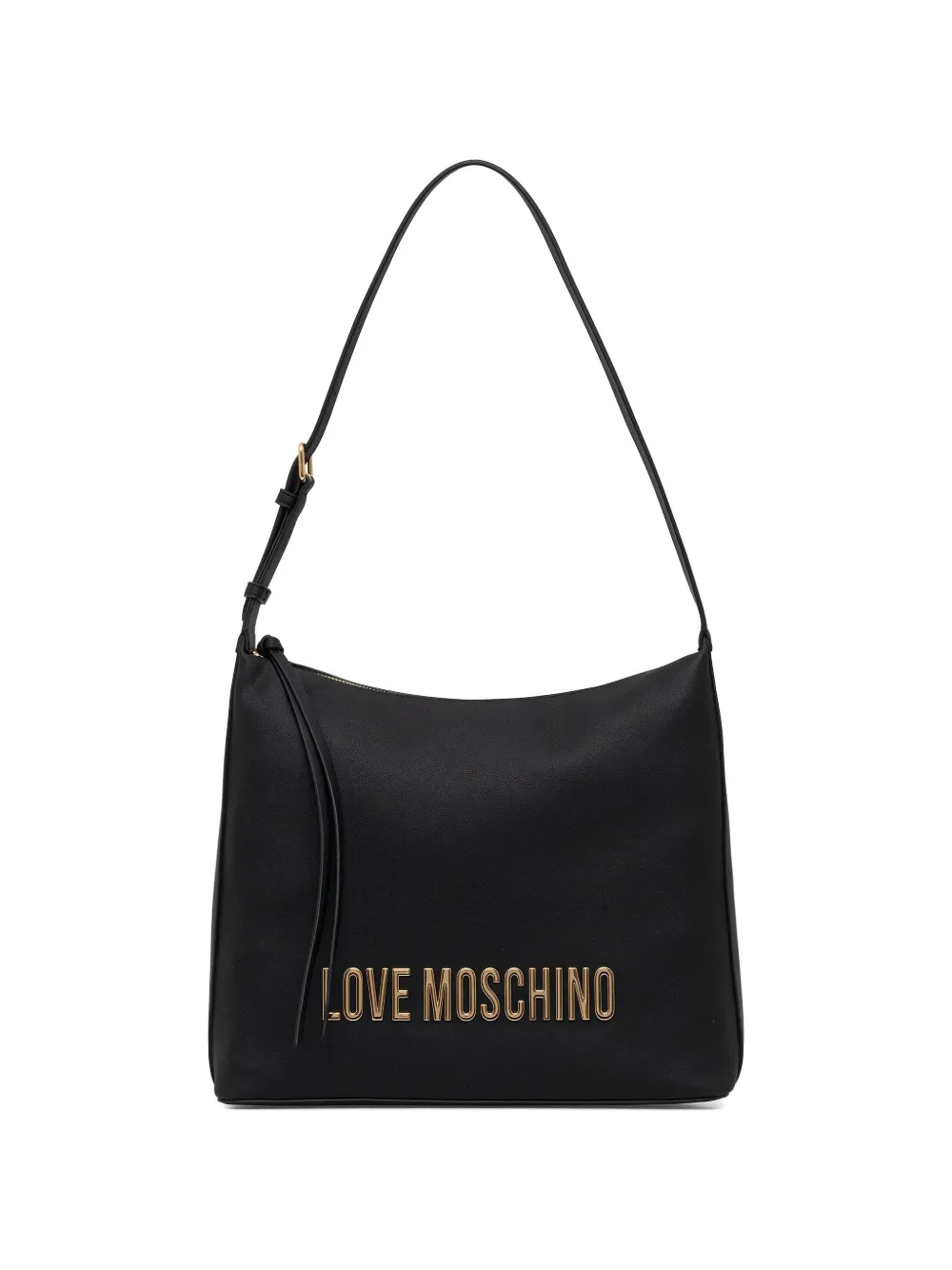 Love Moschino logo-detail shoulder bag - Nero