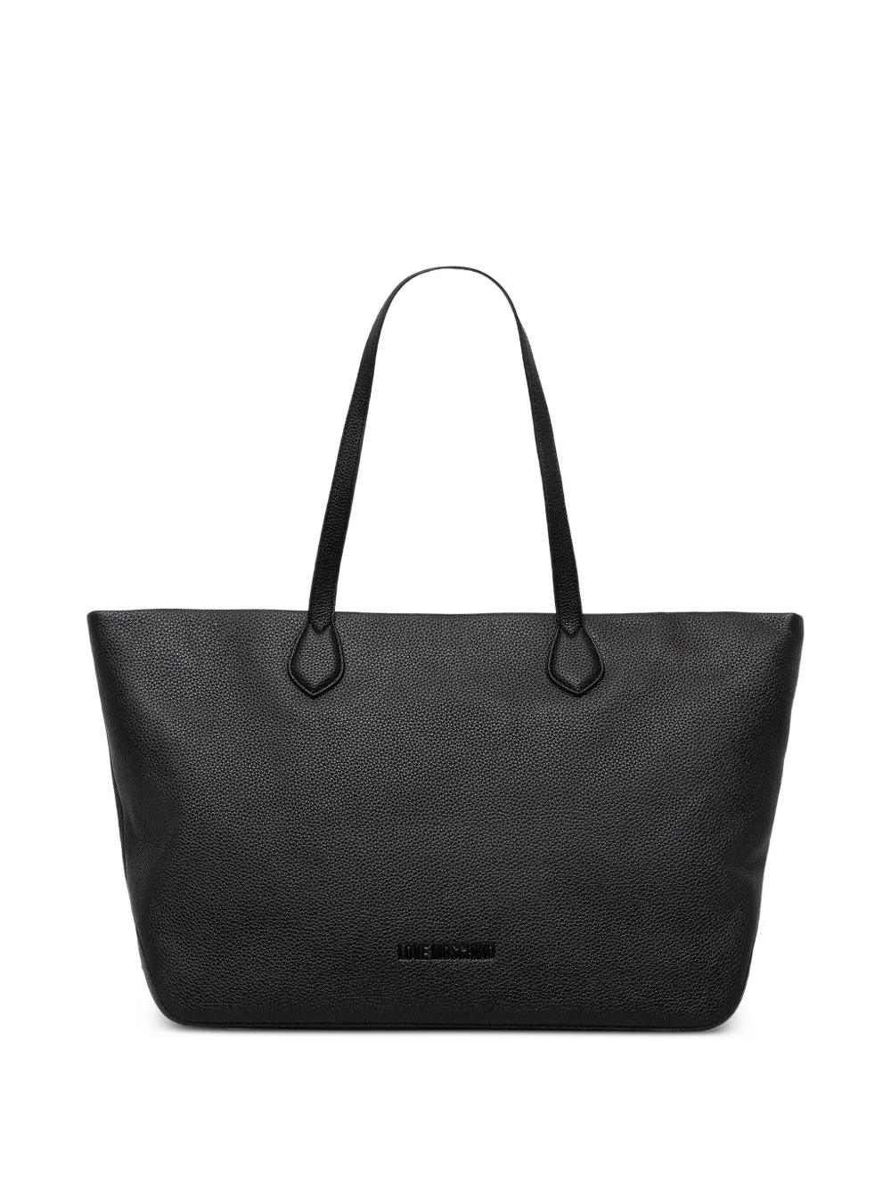 Love Moschino logo-detail tote bag - Black