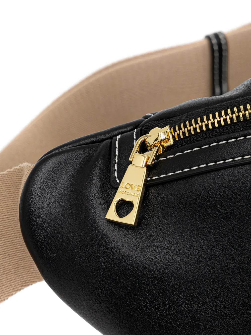 Logo-Detail Zip Belt Bag