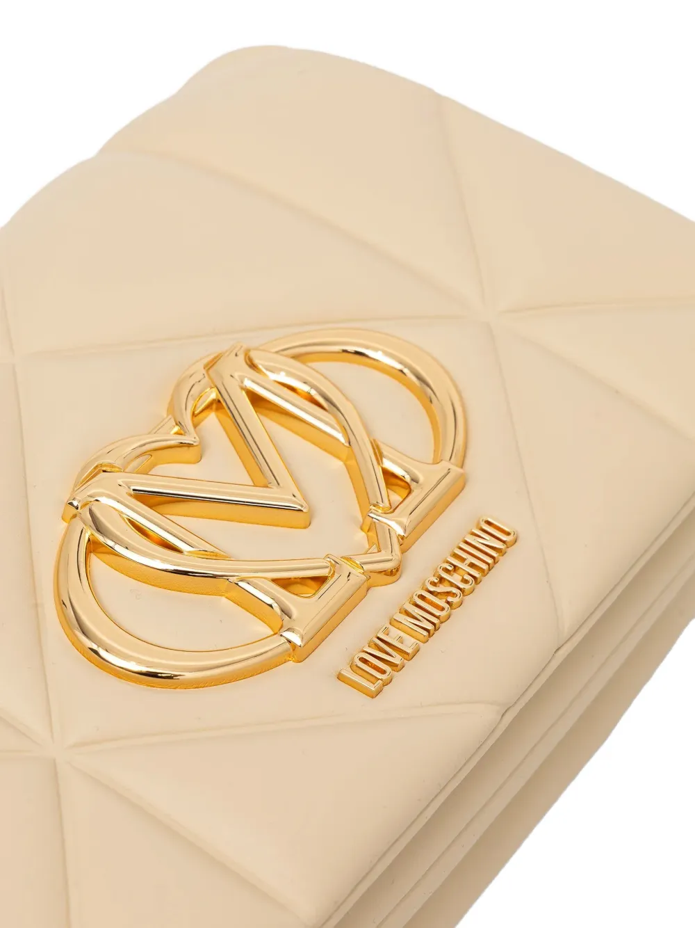 Quilted Logo-Detail Cross Body Bag