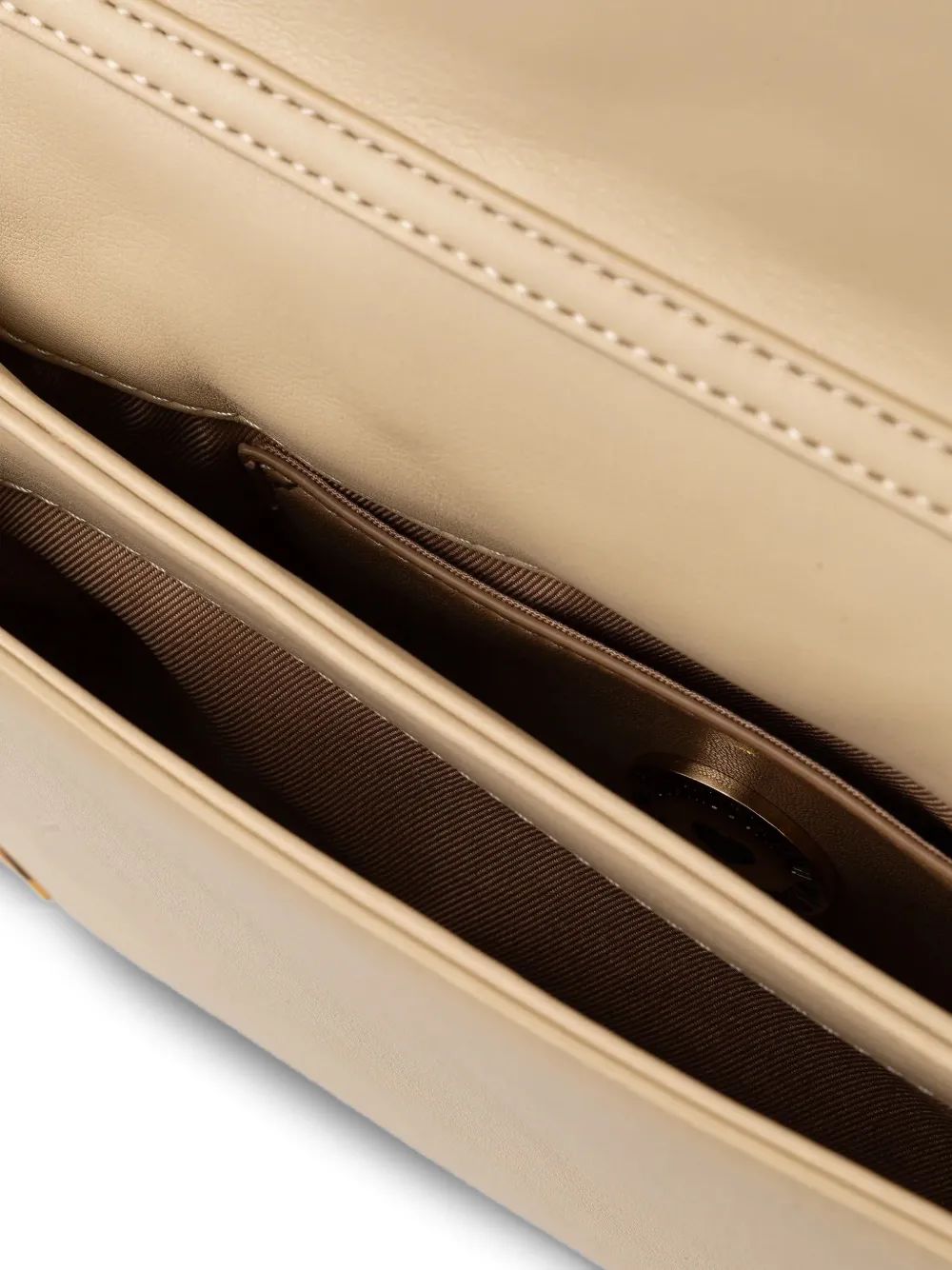 Quilted Logo-Detail Cross Body Bag