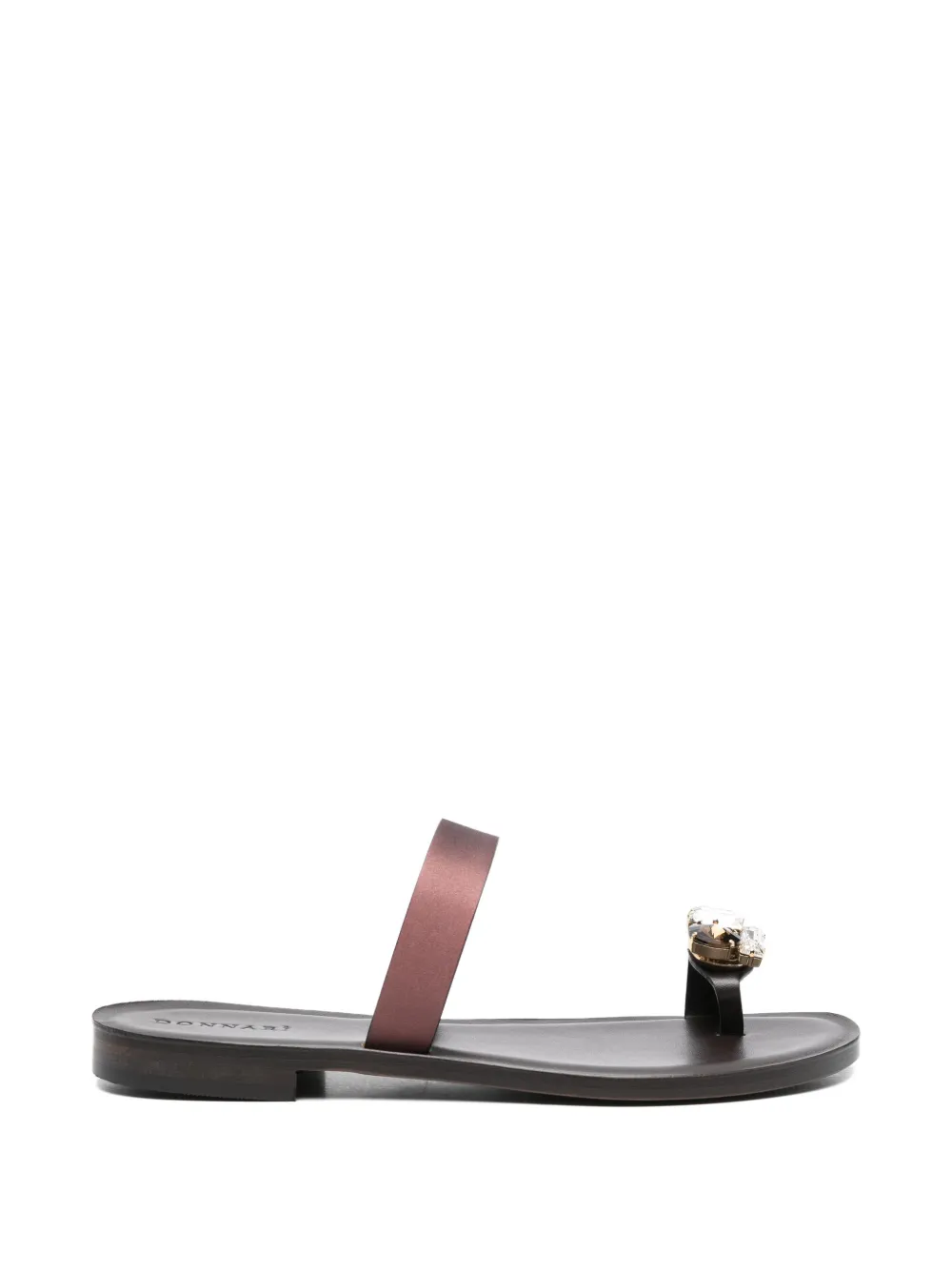 Embellished Leather Sandals