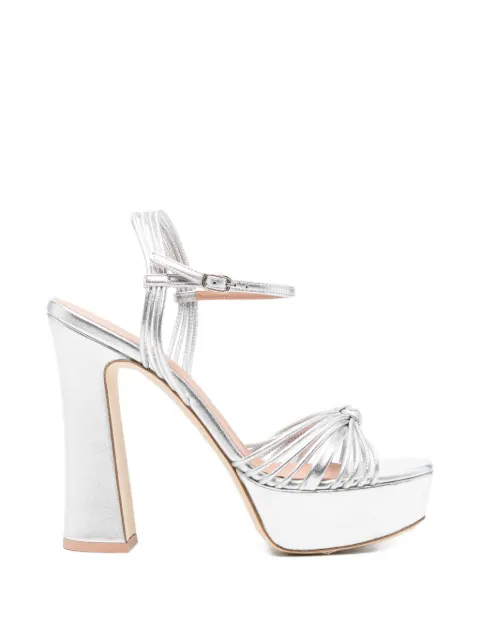Malone Souliers knotted-strappy platform sandals