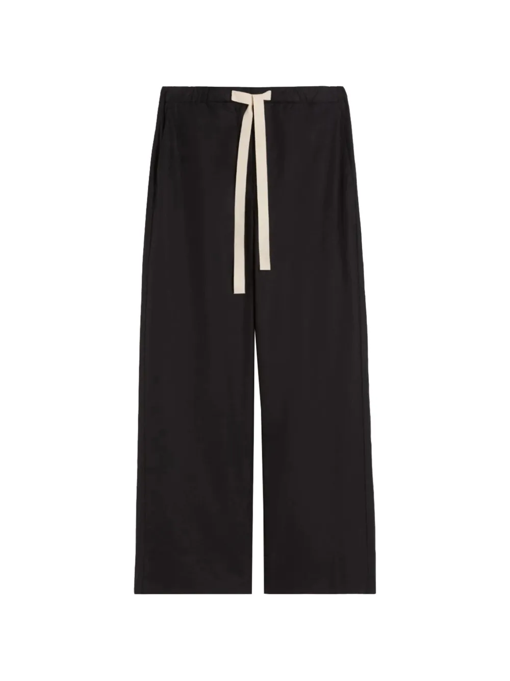 'S Max Mara Smmargento cotton drawstring trousers - Nero
