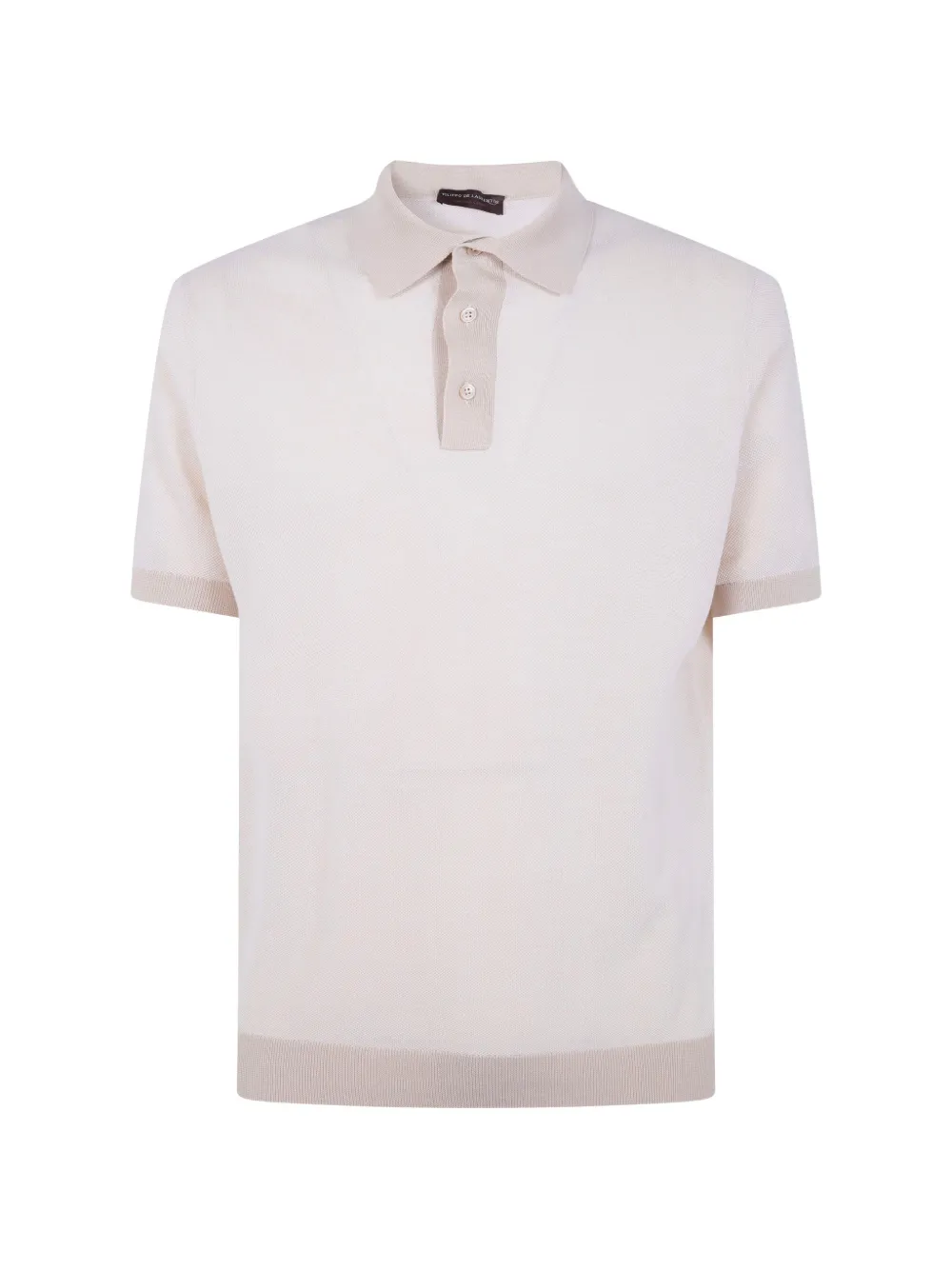 Filippo De Laurentiis short-sleeve polo shirt - Toni neutri