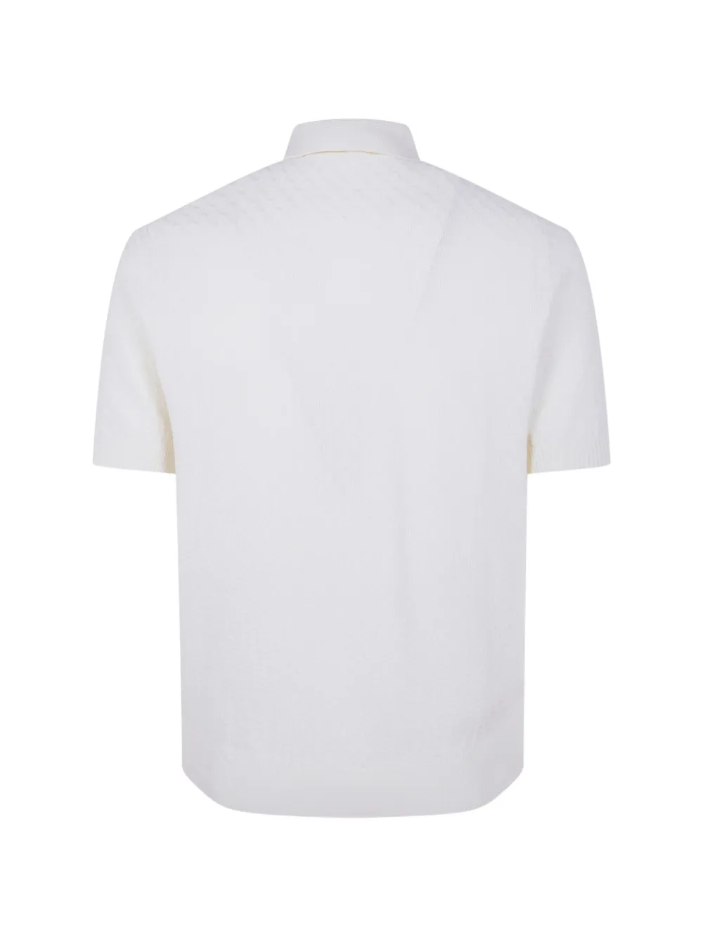Filippo De Laurentiis Poloshirt met textuur Beige