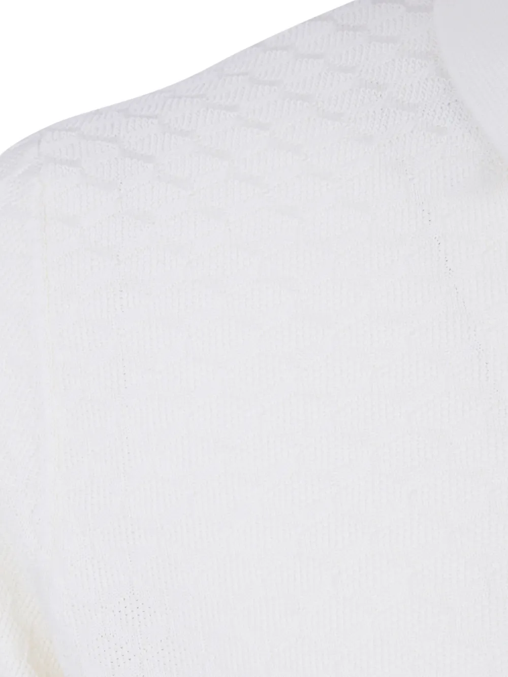 Filippo De Laurentiis Poloshirt met textuur Beige