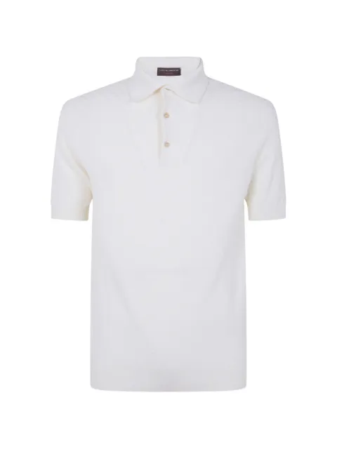 Filippo De Laurentiis textured short-sleeve polo shirt