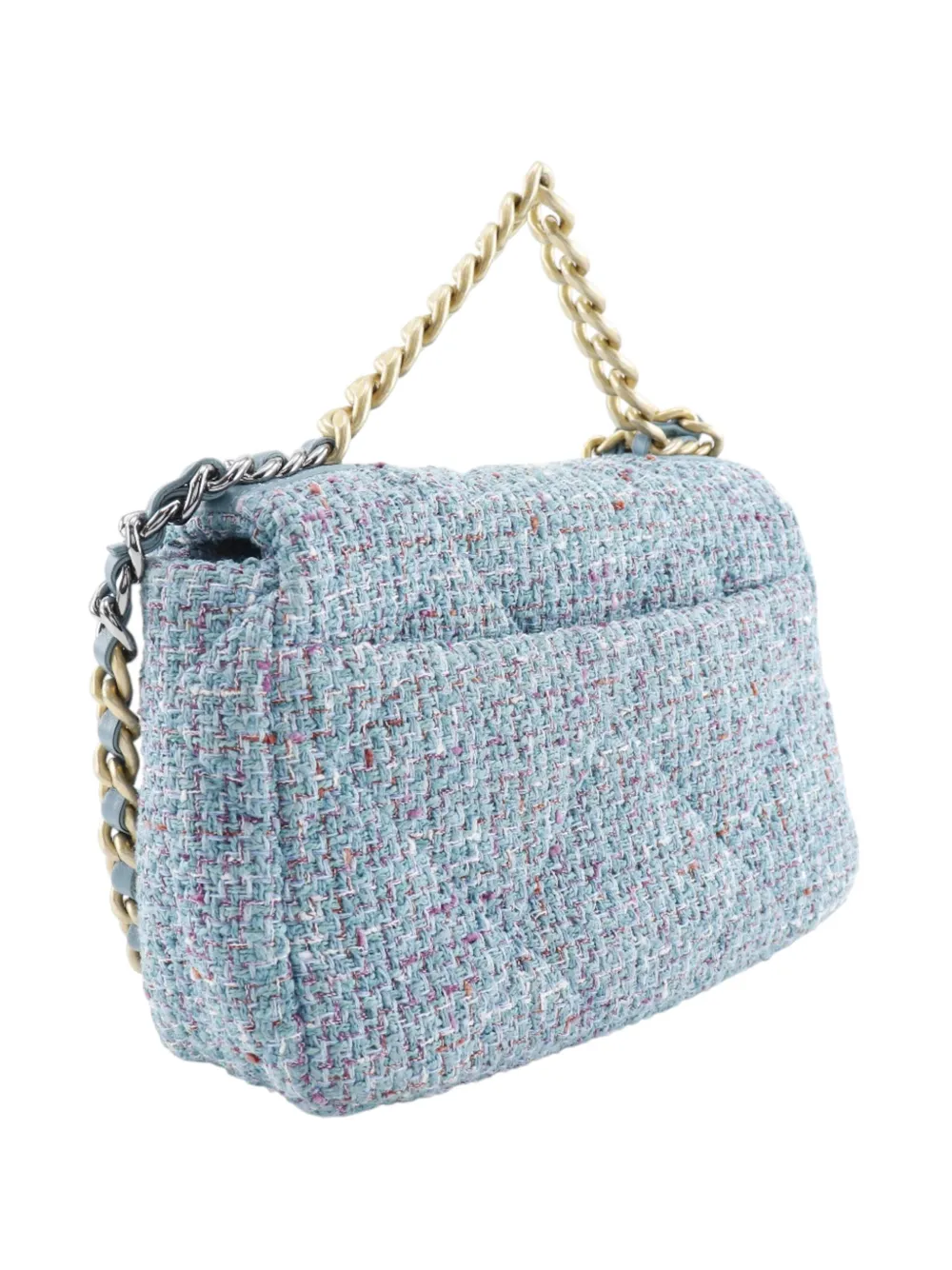 2021 Medium Tweed 19 Flap Satchel