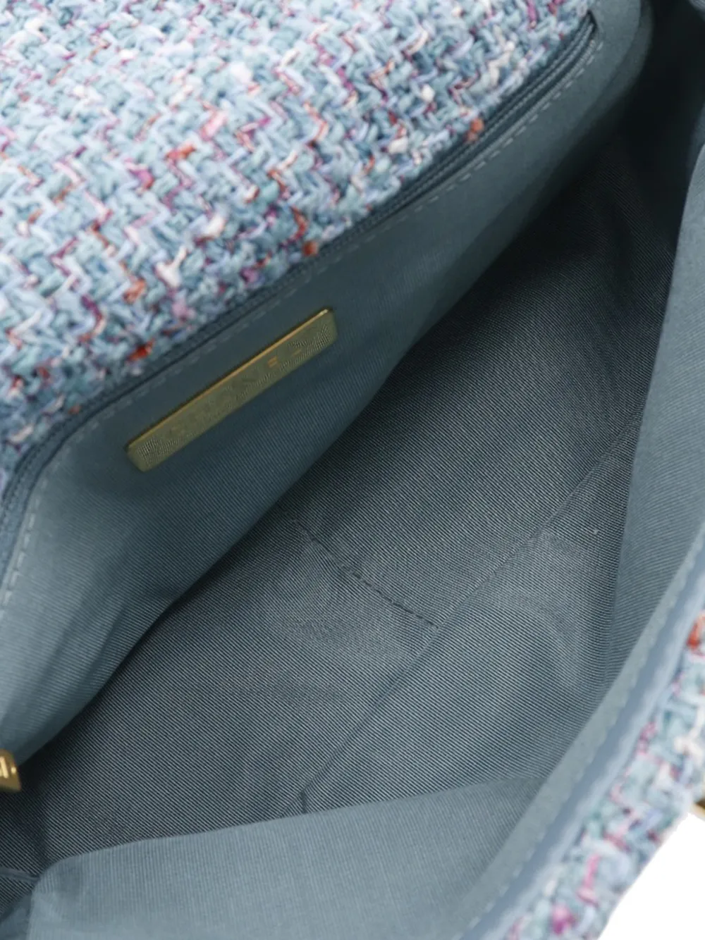 2021 Medium Tweed 19 Flap Satchel