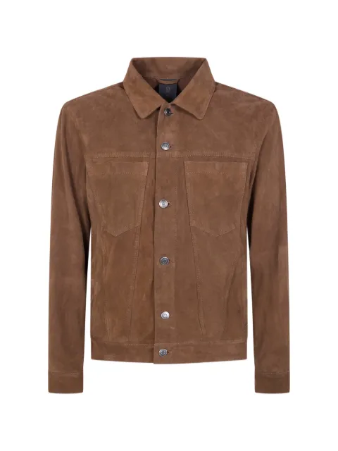 Giorgio Brato button suede jacket
