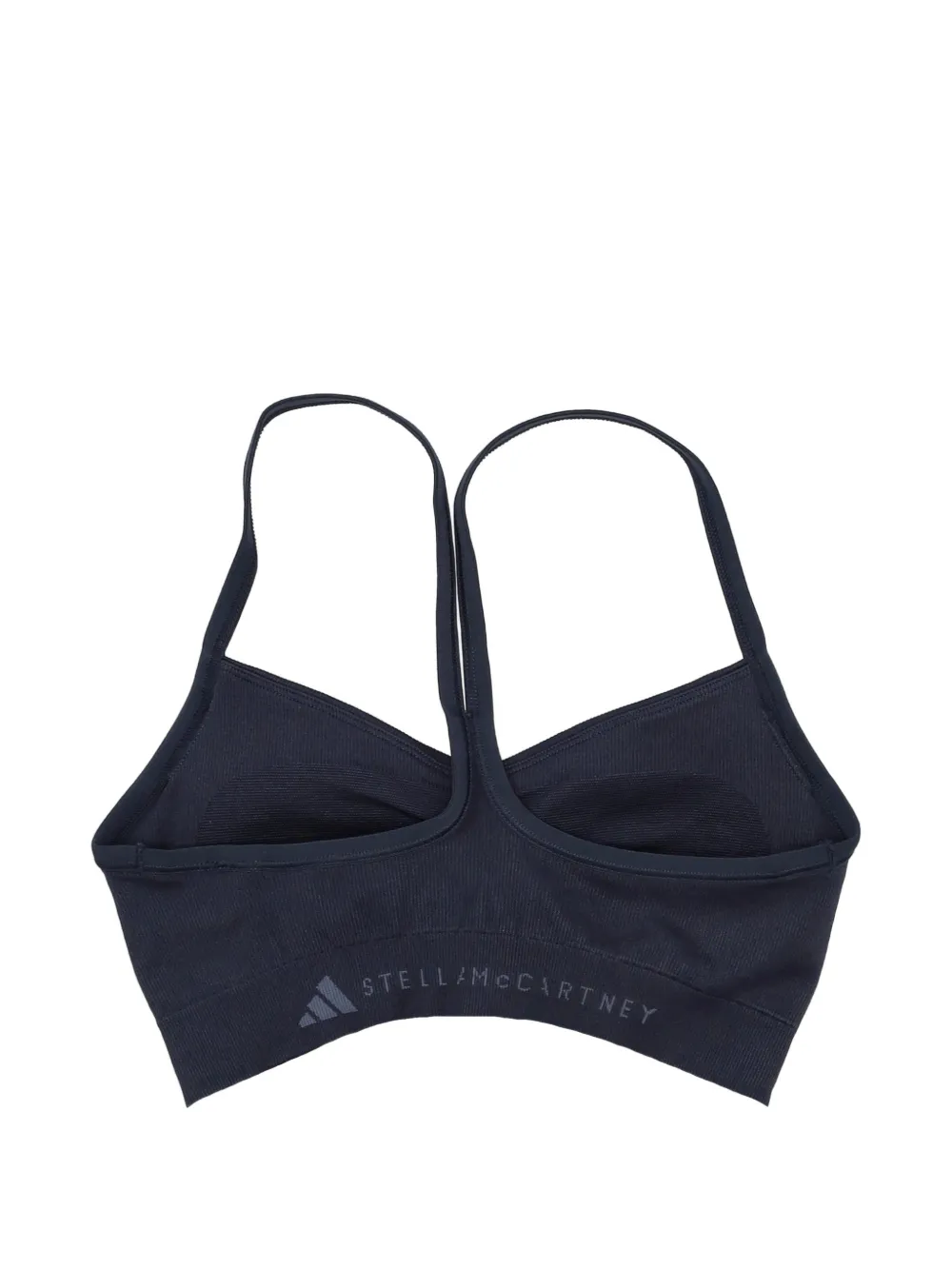 adidas Sport-bh met ruches Blauw