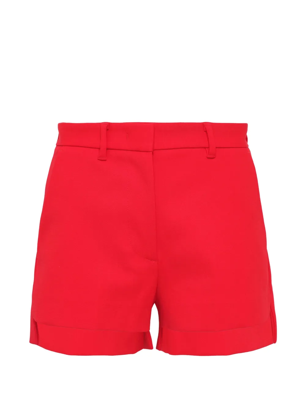 MSGM cuffed tailored shorts - Rosso
