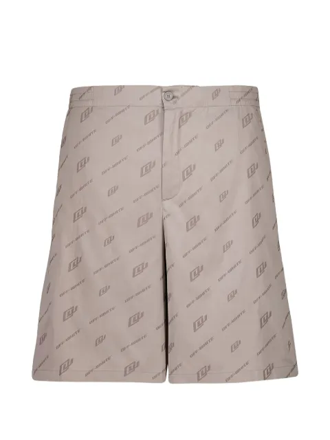 Off-White jacquard bowling shorts