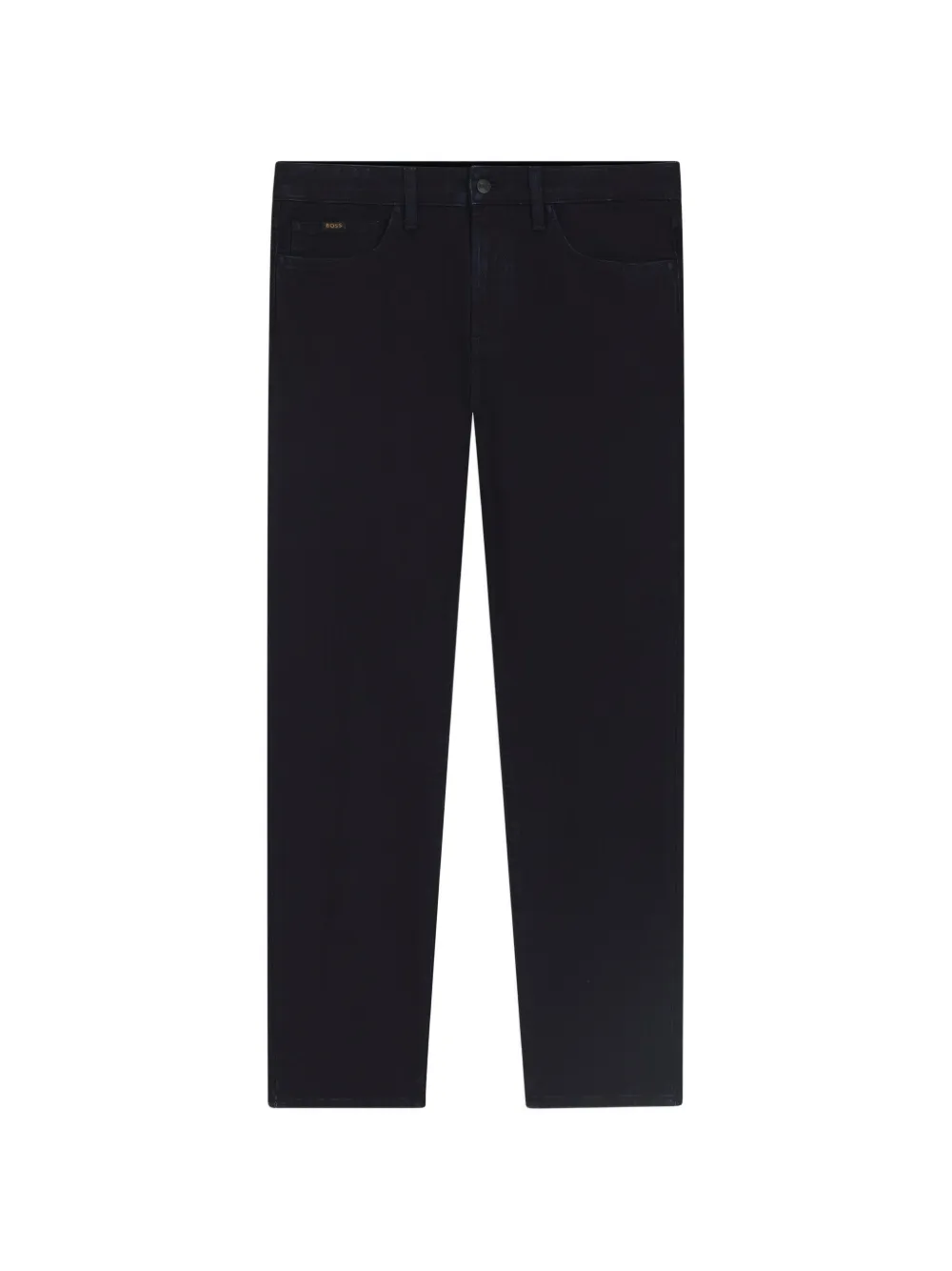 BOSS tonal stitching slim-fit jeans - Blau